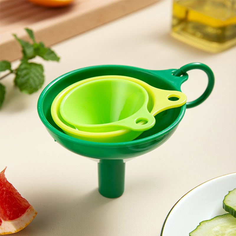 Kitchen Gadgets For Cooking - 3 個セットキッチン漏斗ディスペンサー多機能オイルワインボトル液体移送家庭用調理バーツールガジェット