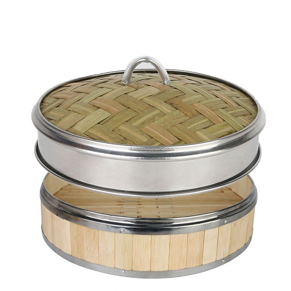 Kitchen Gadgets Gift Ideas - ギフトアイデア バオバンズ キッチンガジェット 竹製蒸し器 中華竹蓋蒸し器 竹蒸し器バスケット