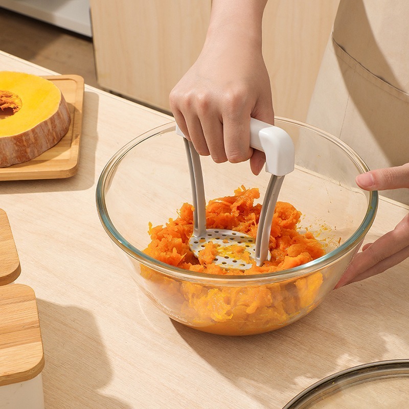 Kitchen Gadgets For Cooking - 手動ポテトマッシャー、持ち運び可能なキッチンツール、マッシュポテト用、効率的な調理器具、食品準備ガジェット