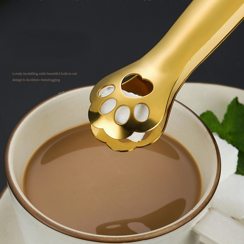 Kitchen Gadgets For Cooking - バーベキュー滑り止め調理クリップ、ステンレス鋼アイストング、キッチンガジェット、食品トン、猫サラダクローシェイプ、魚クランプ、パントング