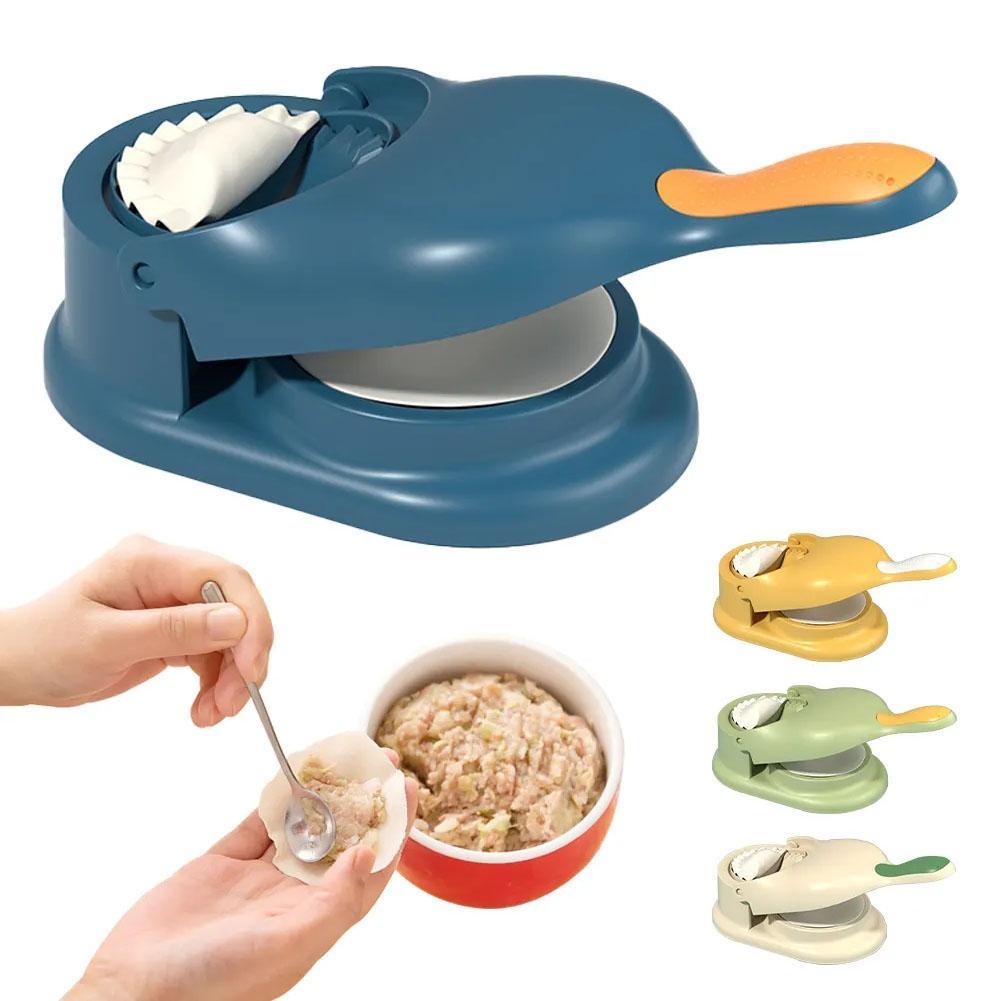 Kitchen Gadgets For Cooking - 2 in 1 DIY餃子メーカーキット ラッパープレス機 生地プレス機