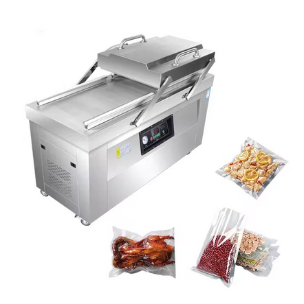 Food Vacuum Sealer - 半自動大型業務用二室真空包装機 業務用二室自動食品真空シーラー