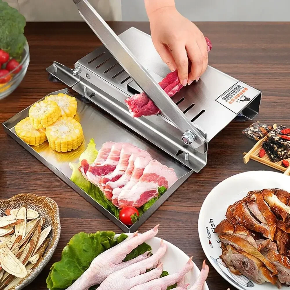 Kitchen Gadgets Machine - 手動ラムスライサー,骨切断機,肉カッター,ビーフハーブ,マトンロール,家庭用業務用キッチンガジェット
