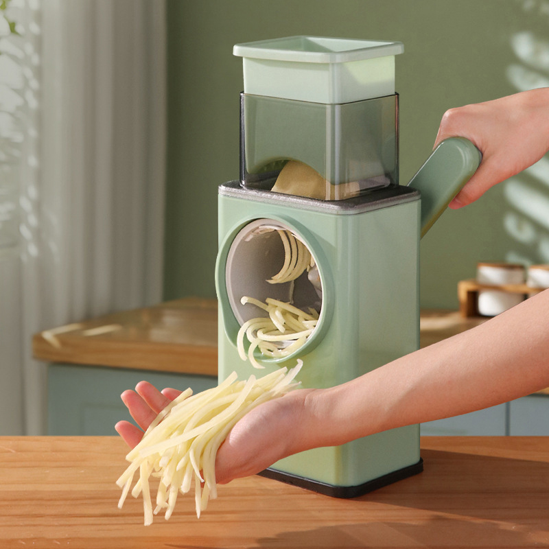 Household Kitchen Gadgets Vegetable Cutter Silk Cutter - 家庭用多機能野菜スライサー 手動グレーター 野菜チョッパー 3 in 1