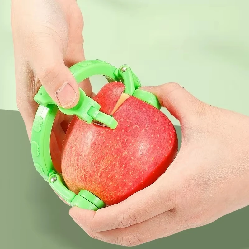Kitchen Gadgets Gift Ideas - 果物と野菜のツール、リンゴや梨用の手持ち回転式ピーラー、キッチンガジェット、フルーツスパイラライザーピーラーマシン、ギフトアイデア