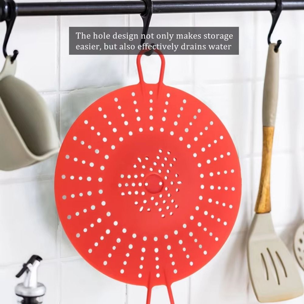 再利用可能なシリコン蒸し器バスケット、耐熱性、焦げ付き防止、 - Silicone Steamer Basket のレビューと価格