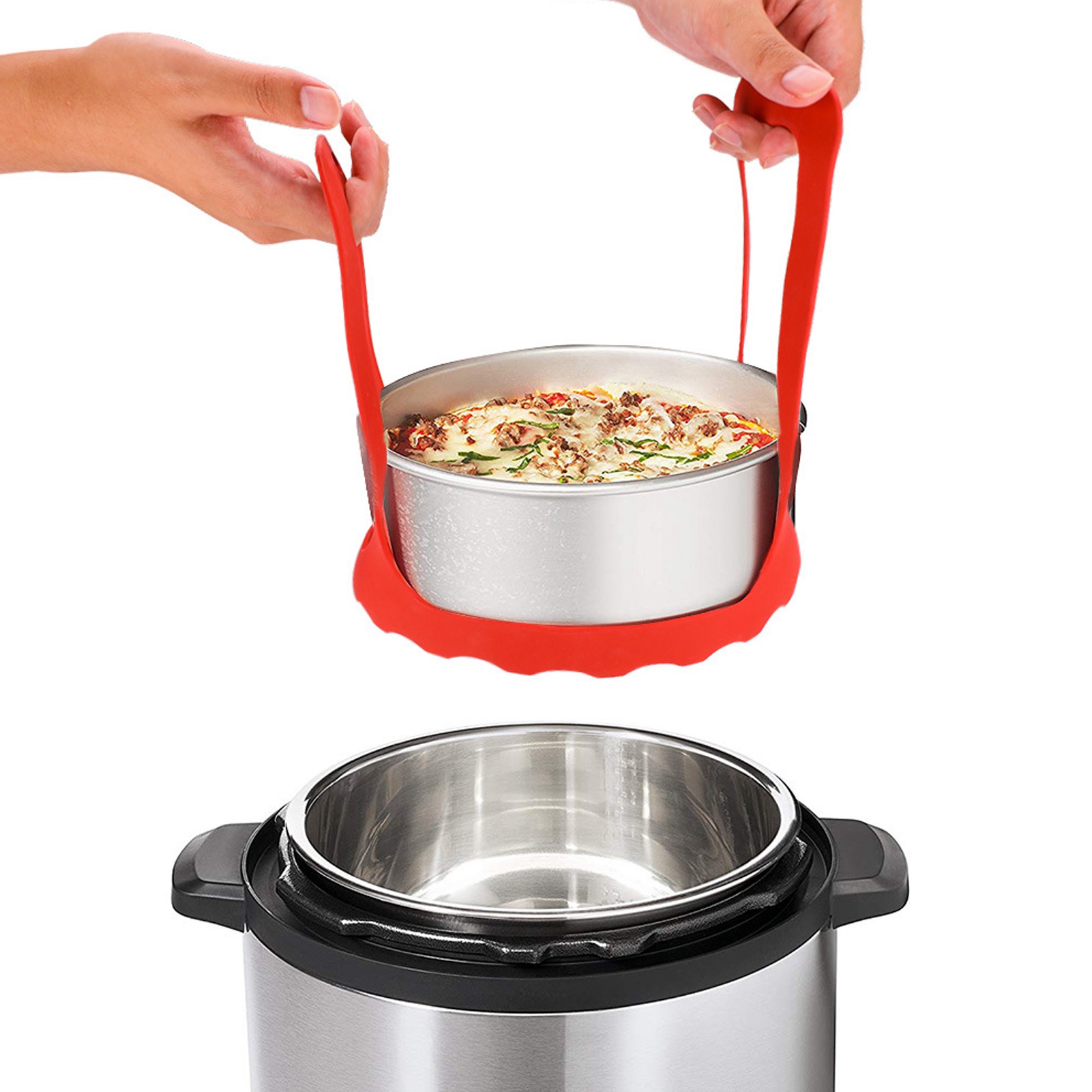 4個セット シリコン製キッチンツール ベーキングトレイ スリ - Silicone Steamer Basket のレビューと価格