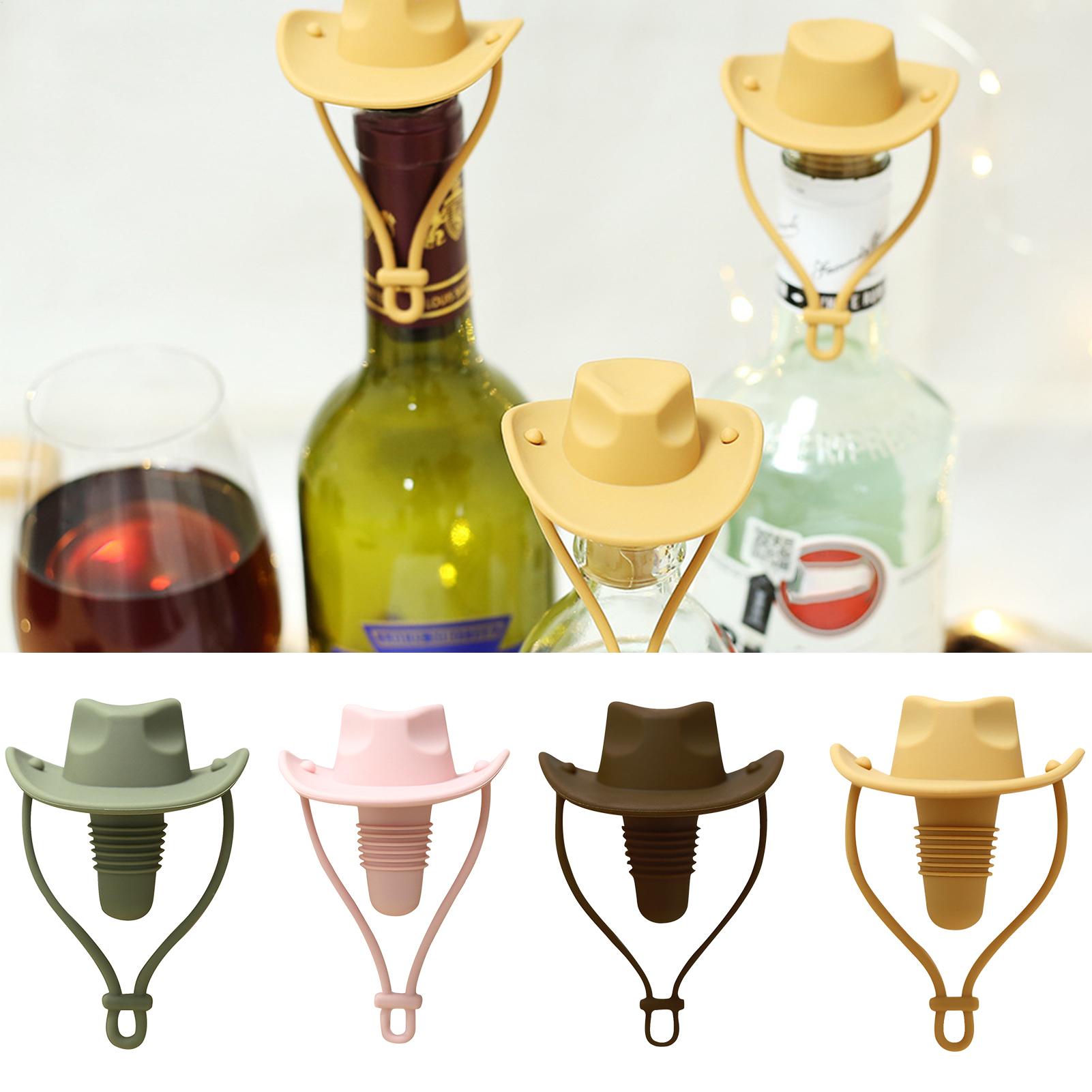 カウボーイハットワインストッパー カウボーイハットシャンパン - Kitchen Gadgets For Women のレビューと価格