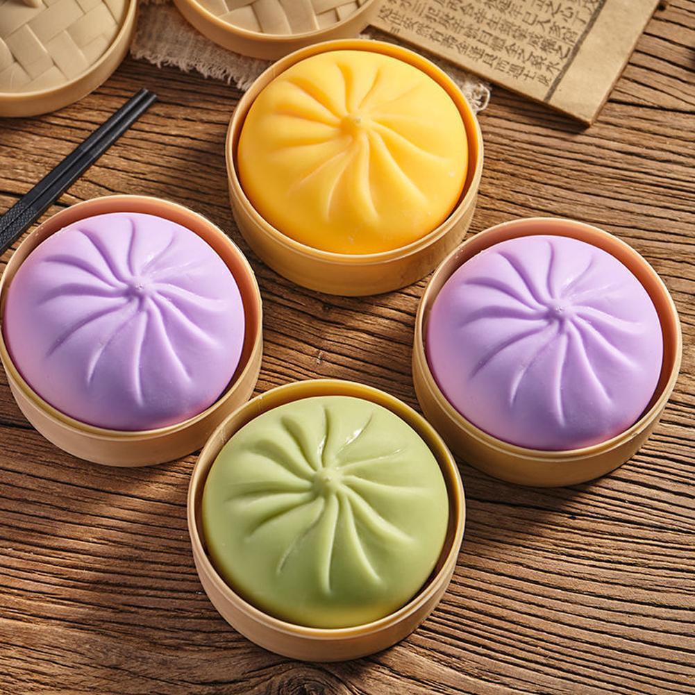 6 センチメートル蒸し器バスケット餃子のおもちゃリアルな漫画 - Silicone Steamer Basket のレビューと価格
