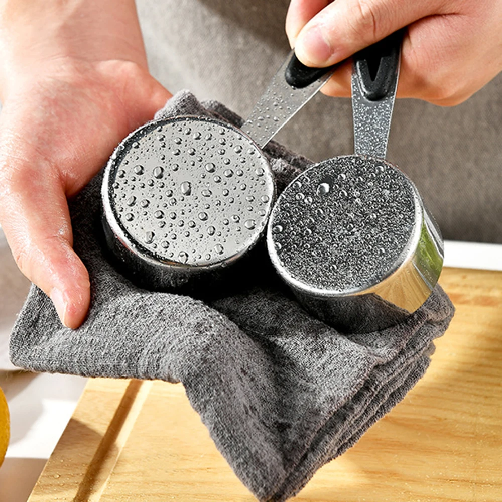 5/10 個ステンレス鋼計量カップとスプーンセットキッチンア - Kitchen Gadgets Sale のレビューと価格