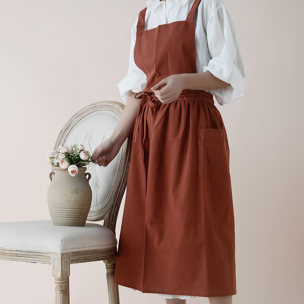 Jananese 夏エプロンアートロングホームベーキングデザ - Kitchen Gadgets For Women のレビューと価格