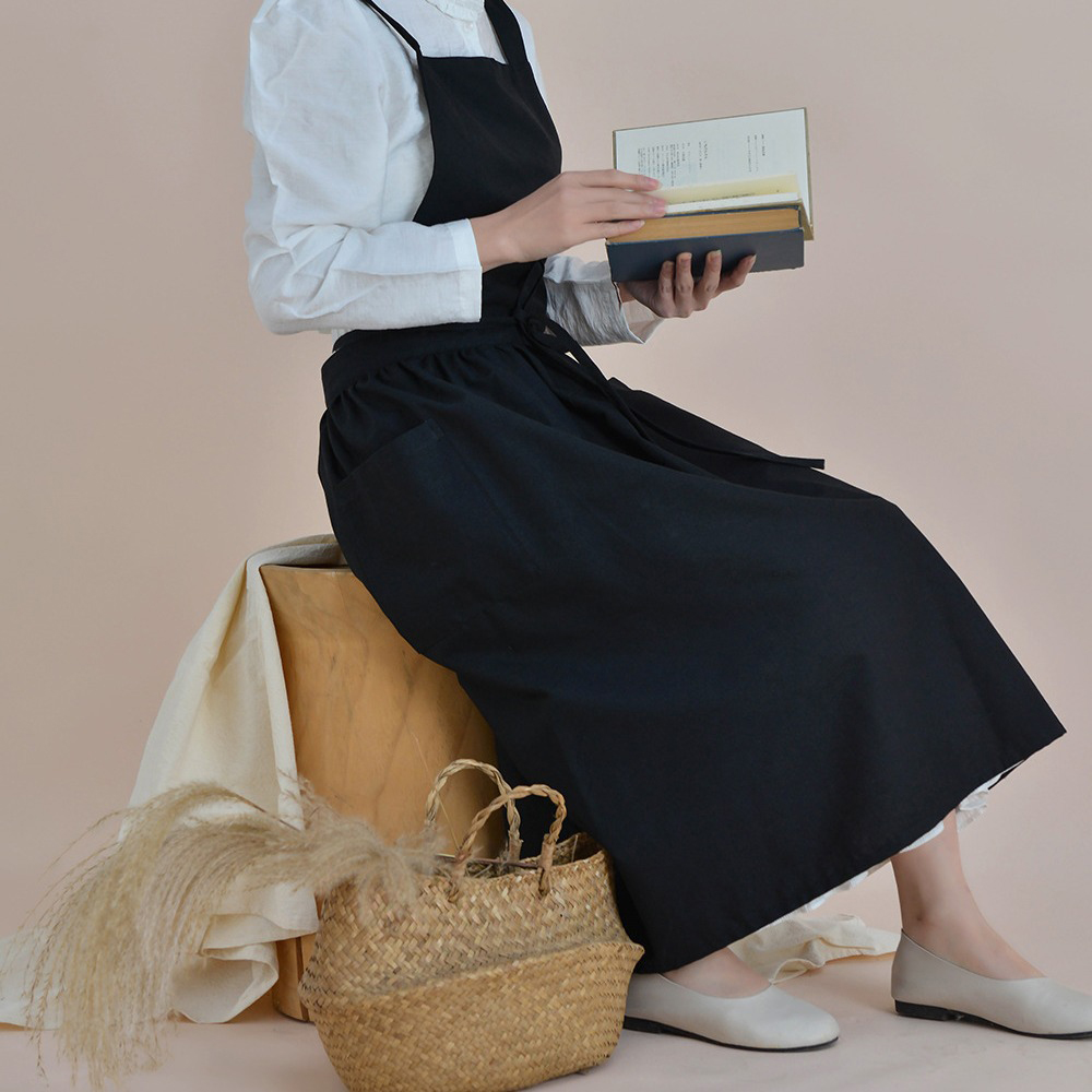 Jananese 夏エプロンアートロングホームベーキングデザ - Kitchen Gadgets For Women のレビューと価格