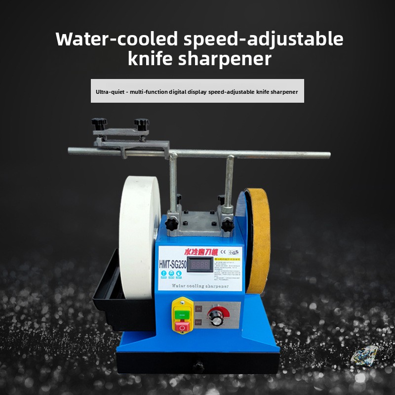 8 インチ水冷ナイフ研磨機 220V 低速水研磨研磨機砥石機 - Knife Sharpener のレビューと価格