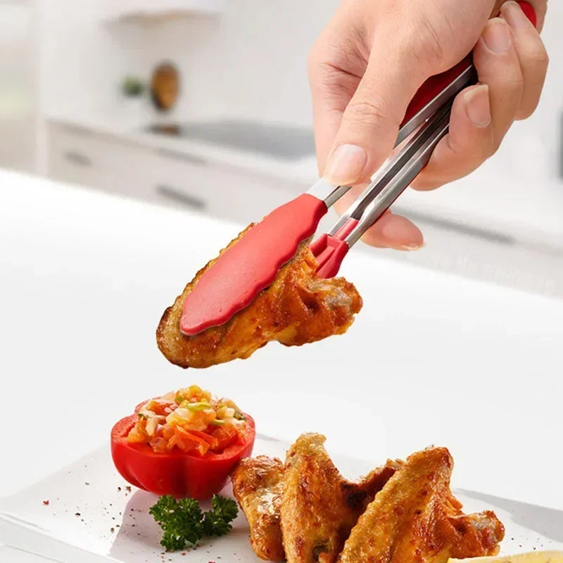 7インチ滑り止めフードトング、クリエイティブなBBQグリル、 - Kitchen Gadgets Sale のレビューと価格