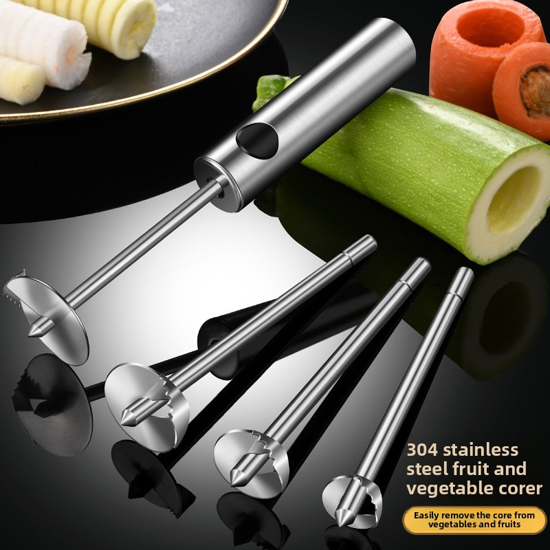 1セットキッチンガジェット野菜ドリル掘削器調理器具野菜スパイ - Kitchen Gadgets For Cooking のレビューと価格