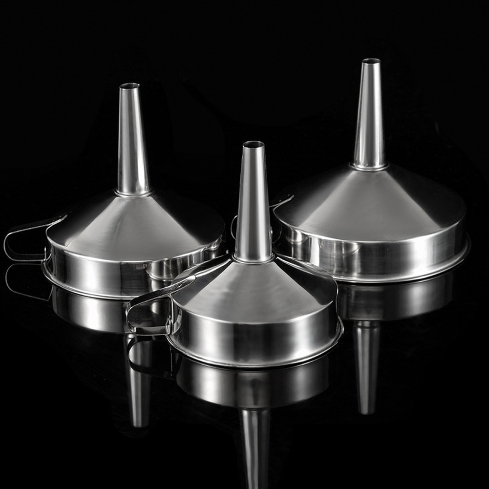 1Pc ステンレス鋼食用油漏斗広口キッチンアクセサリーバービ - Kitchen Gadgets Sale のレビューと価格