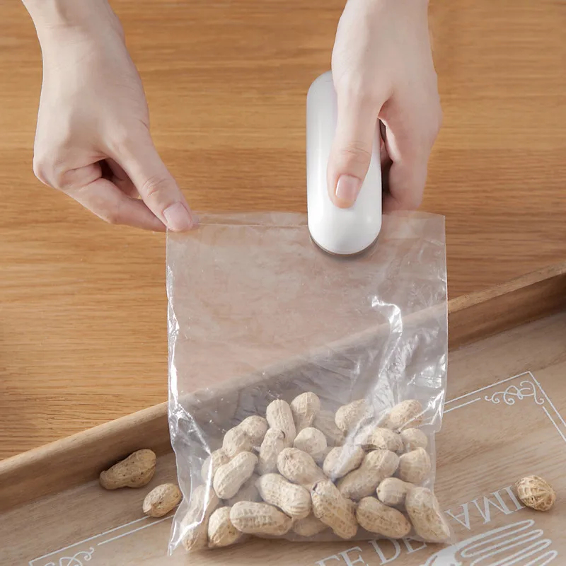 プラスチックバッグシーリングマシン、ミニポータブルヒートシー - Kitchen Gadgets Machine のレビューと価格