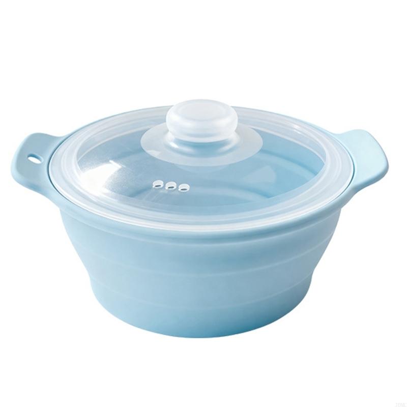 省スペースシリコンスチーマー電子レンジ用小さなキッチンに最適 - Silicone Steamer Basket のレビューと価格