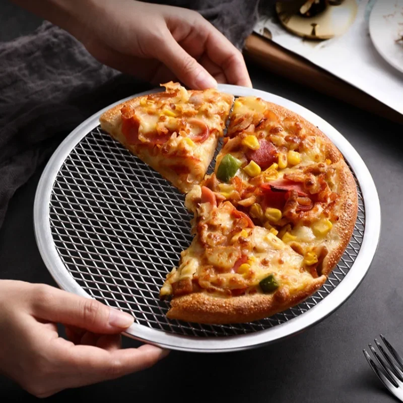 10/12インチ シームレスアルミピザスクリーン - ノンス - Pizza Stone Baking のレビューと価格