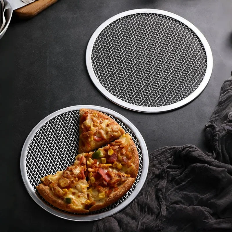 10/12インチ シームレスアルミピザスクリーン - ノンス - Pizza Stone Baking のレビューと価格