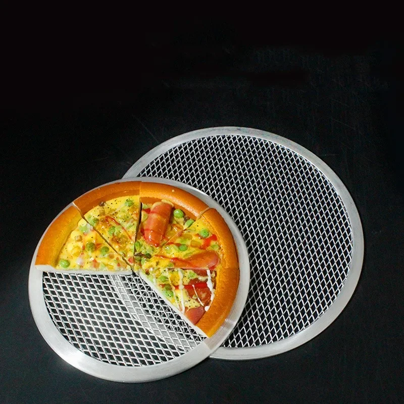 10/12インチ シームレスアルミピザスクリーン - ノンス - Pizza Stone Baking のレビューと価格