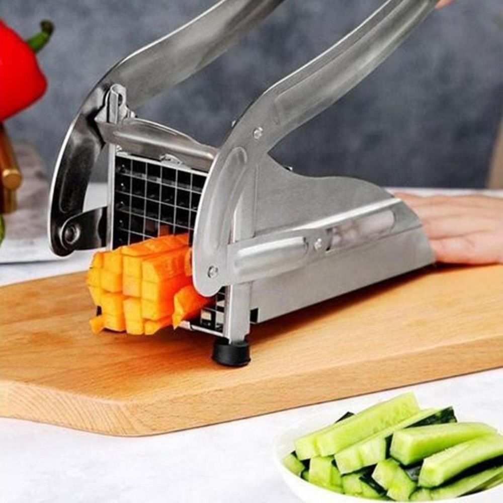 手動ステンレス鋼フレンチフライドポテトジューサー、ポテトチッ - Kitchen Gadgets Machine のレビューと価格