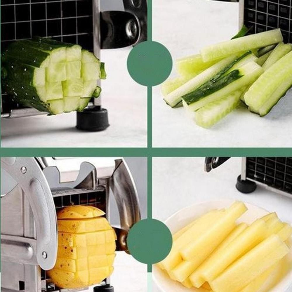 手動ステンレス鋼フレンチフライドポテトジューサー、ポテトチッ - Kitchen Gadgets Machine のレビューと価格