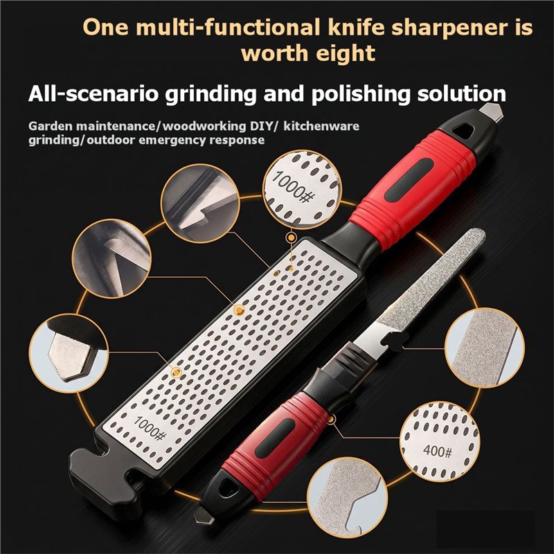 A02F-ナイフシャープナー 5 in 1 ナイフシャープナ - Knife Sharpener のレビューと価格