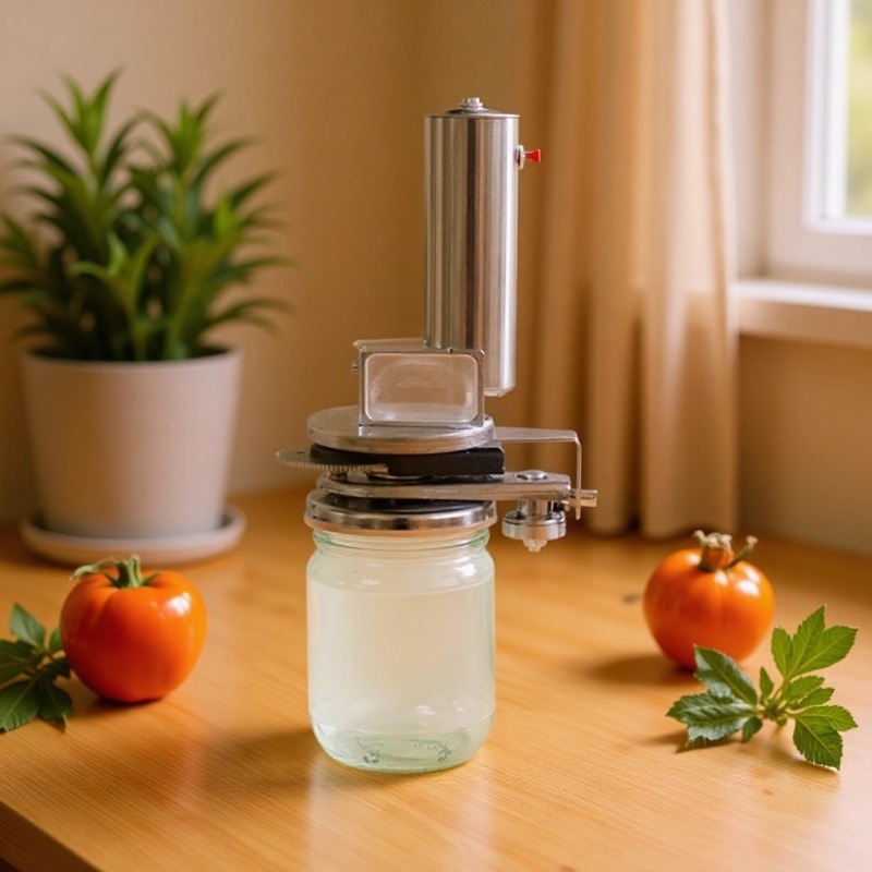 新型電動缶シーラー 自動缶詰シーリングマシン ロシア式缶シー - Kitchen Gadgets Machine のレビューと価格