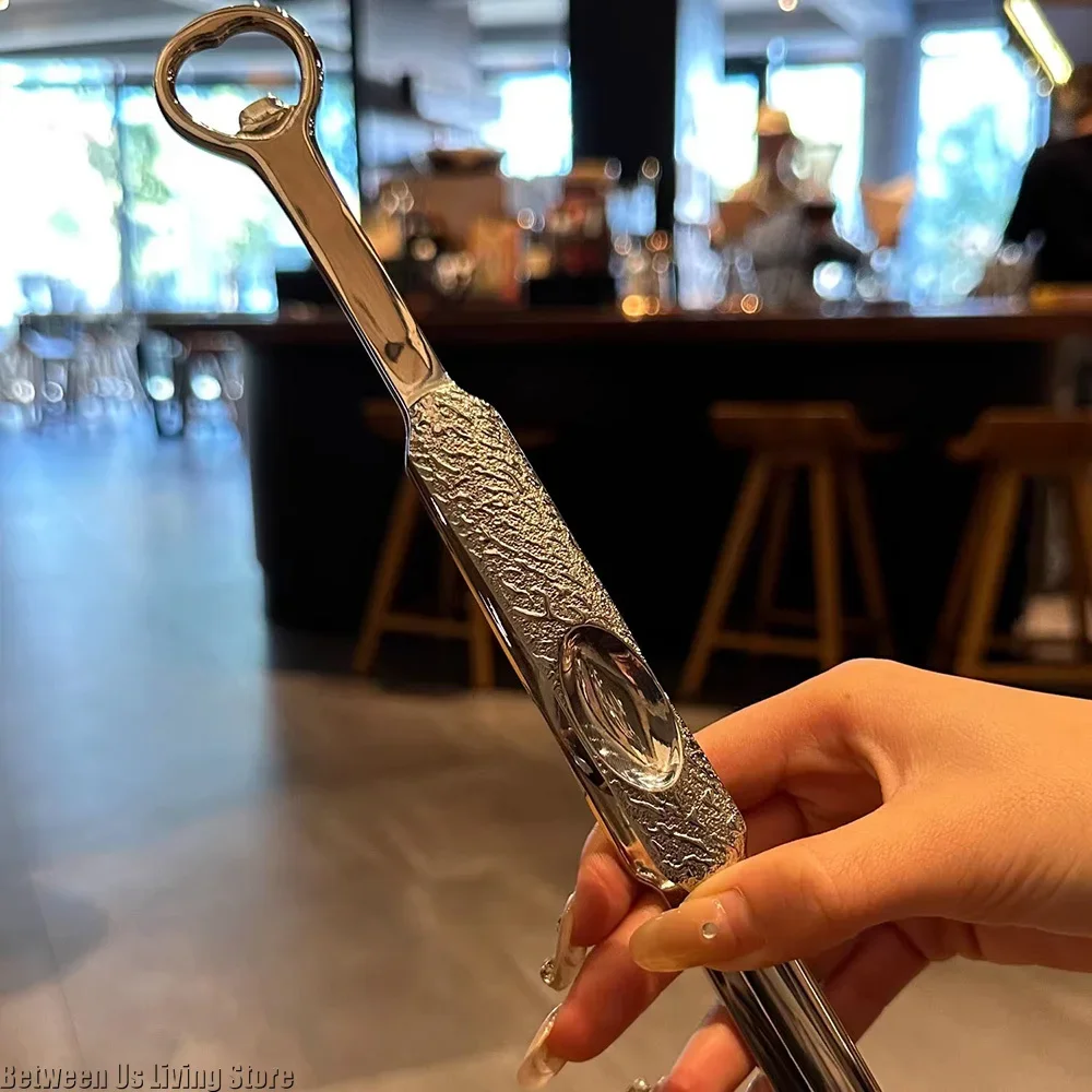 プレミアム高級304ステンレス鋼BBQトング、一体型栓抜き付 - Kitchen Gadgets Luxury のレビューと価格