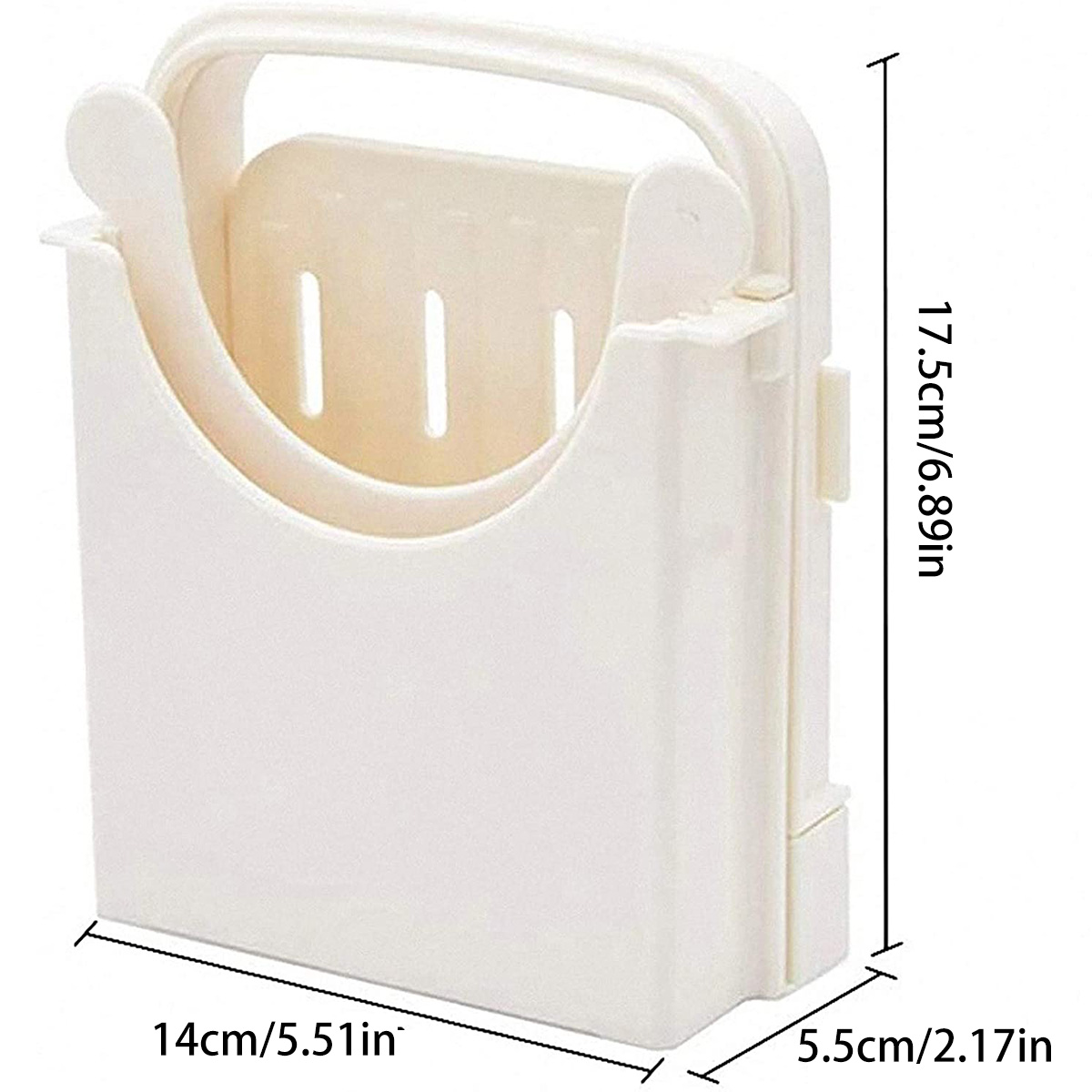 トーストスライサーツール折りたたみ式パンスライサー調節可能な - Kitchen Gadgets Guide のレビューと価格