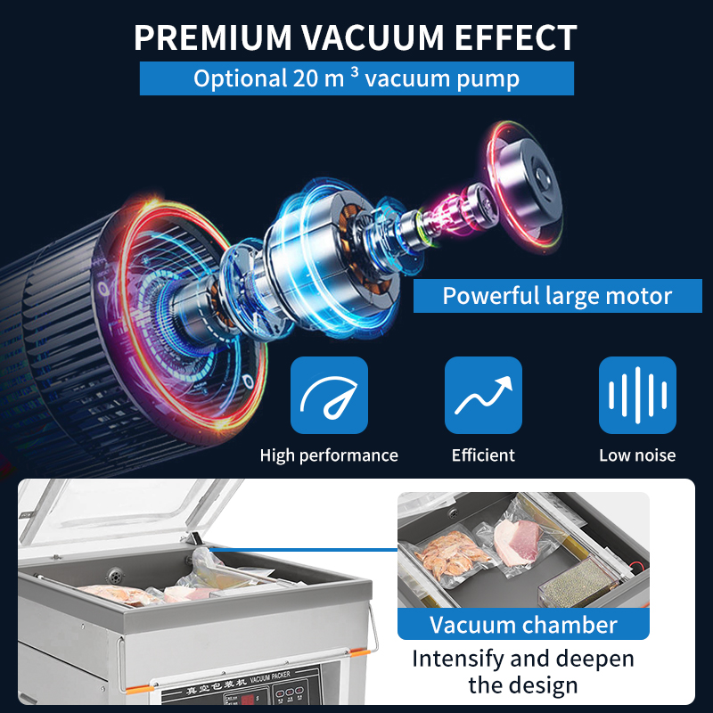 業務用半自動縦型真空シーラー 食品保存機 果物・米・肉・魚用 - Food Vacuum Sealer のレビューと価格