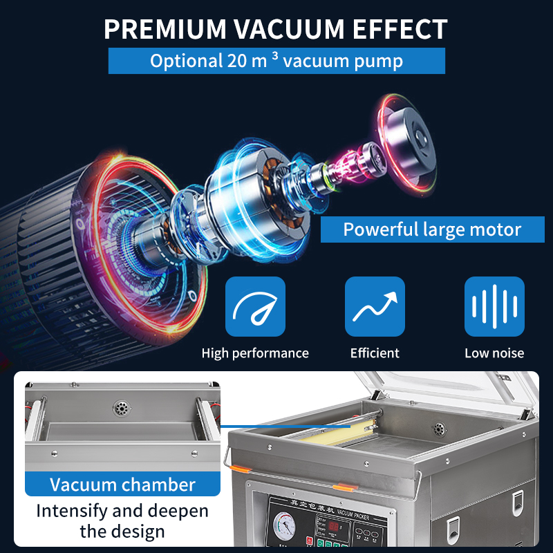 Dz-400業務用卓上真空包装機 コンパクト設計 ステンレス - Food Vacuum Sealer のレビューと価格