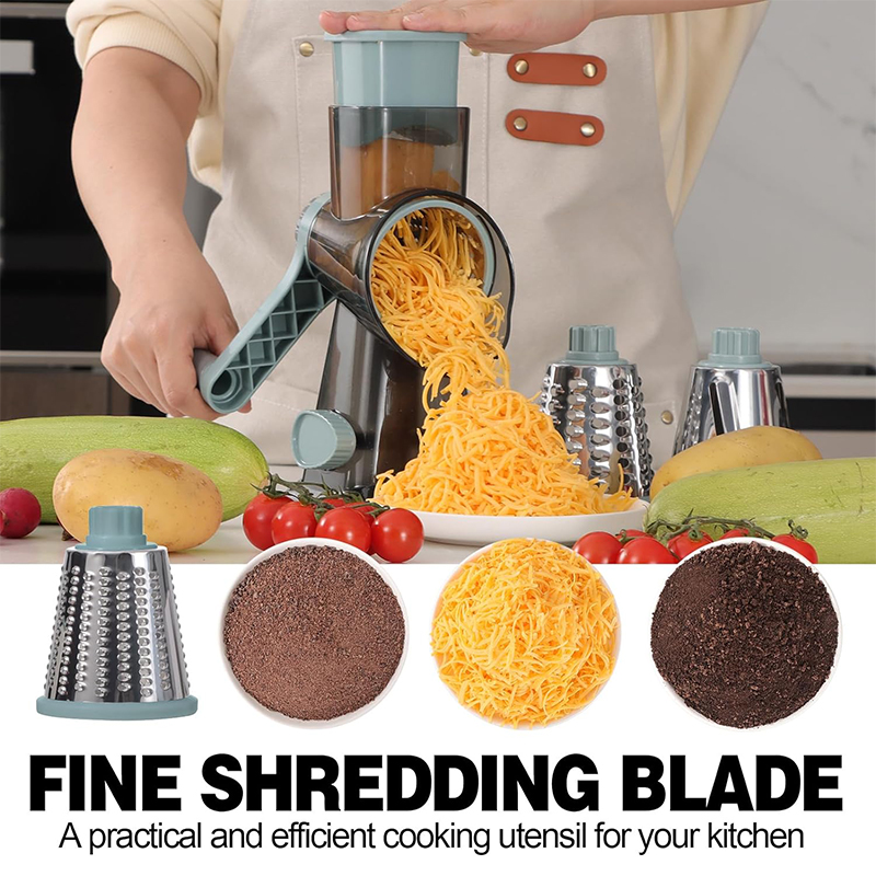 LMETJMA 3 in 1 ロータリーチーズおろし金多用途 - Kitchen Gadgets Luxury のレビューと価格