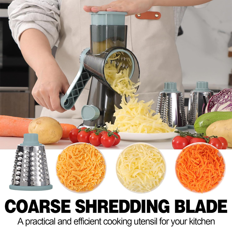 LMETJMA 3 in 1 ロータリーチーズおろし金多用途 - Kitchen Gadgets Luxury のレビューと価格