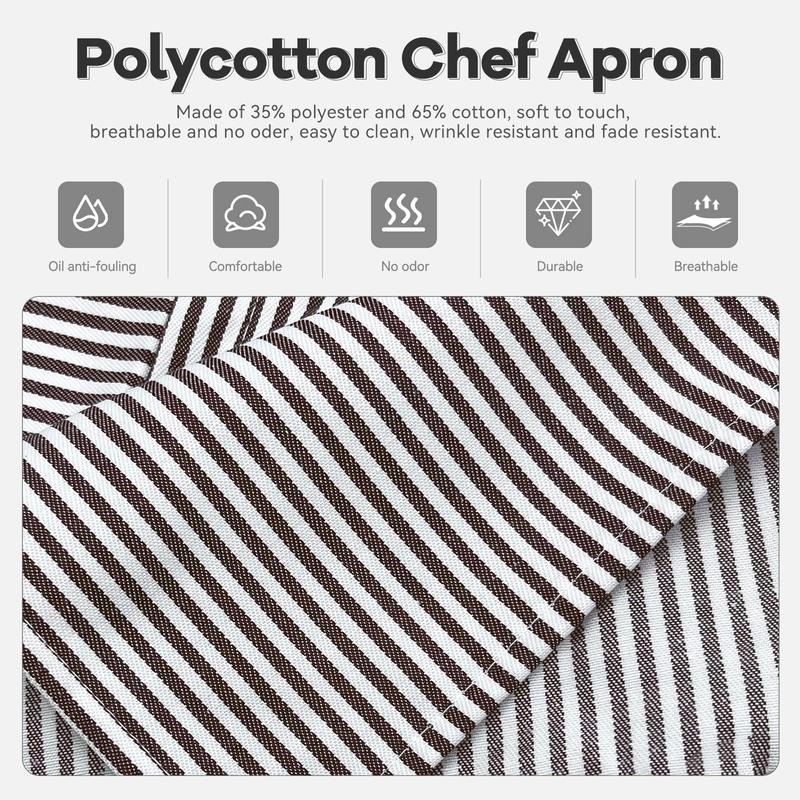 2パックの女性用調理用エプロン、ポケット付き、調節可能なキッ - Kitchen Gadgets For Women のレビューと価格
