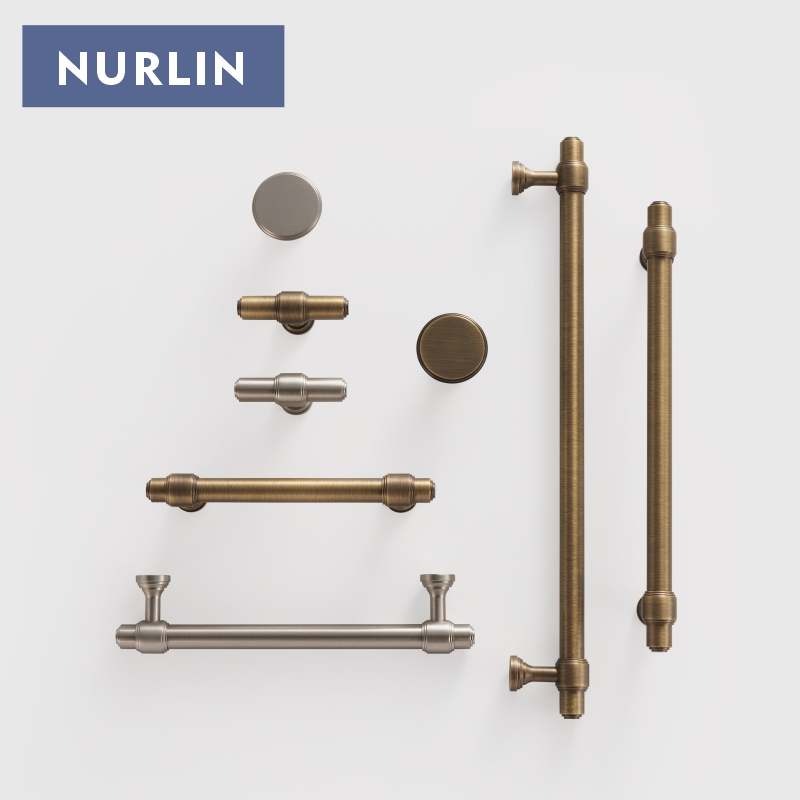 Nurlin ソリッドブラス豪華なマットシルバーニッケルつや - Kitchen Gadgets Luxury のレビューと価格
