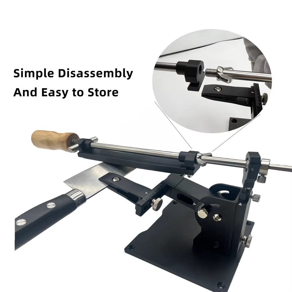 高精度ナイフ研ぎシステム 3石フリップキット 角度調整可能＆ - Knife Sharpener のレビューと価格