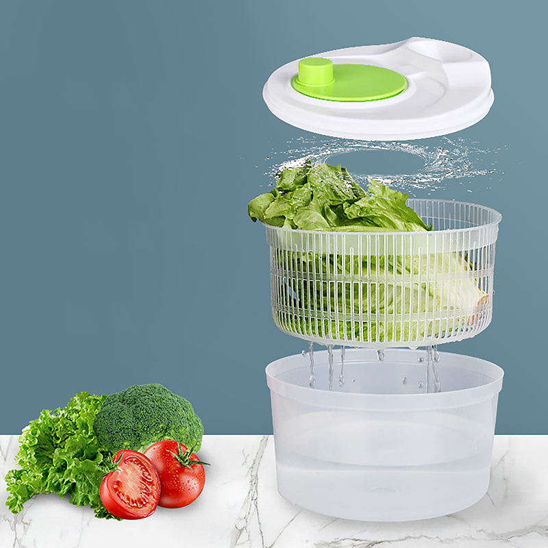 ホットセール野菜脱水機サラダ手動スピンドライヤーキッチンシン - Kitchen Gadgets Sale のレビューと価格