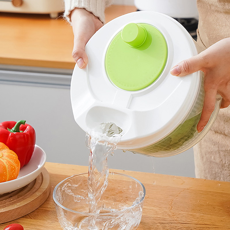 ホットセール野菜脱水機サラダ手動スピンドライヤーキッチンシン - Kitchen Gadgets Sale のレビューと価格