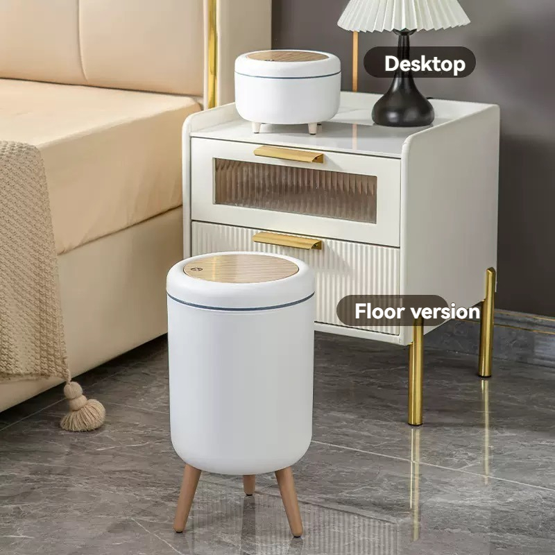 高級感のある蓋付き高脚家庭用ゴミ箱、バスルーム、キッチン、リ - Kitchen Gadgets Luxury のレビューと価格