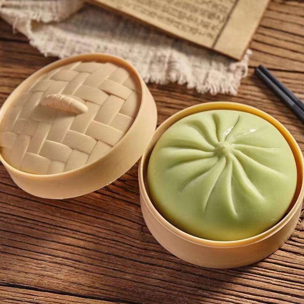 6cmミニ蒸し器バスケットシミュレーションパンおもちゃ漫画リ - Silicone Steamer Basket のレビューと価格