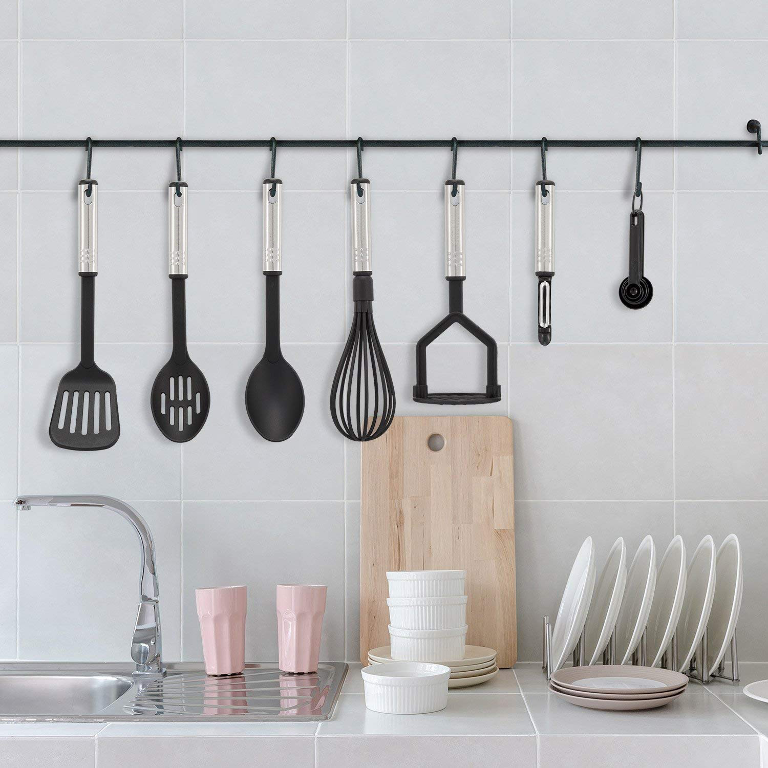 ホットセール42点セット ノンスティック耐熱ナイロンステンレ - Kitchen Gadgets For Cooking のレビューと価格
