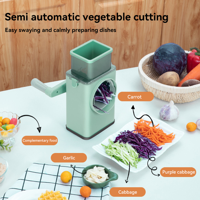 家庭用多機能野菜スライサー 手動グレーター 野菜チョッパー  - Household Kitchen Gadgets Vegetable Cutter Silk Cutter のレビューと価格