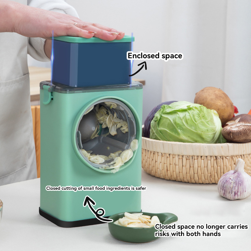 家庭用多機能野菜スライサー 手動グレーター 野菜チョッパー  - Household Kitchen Gadgets Vegetable Cutter Silk Cutter のレビューと価格