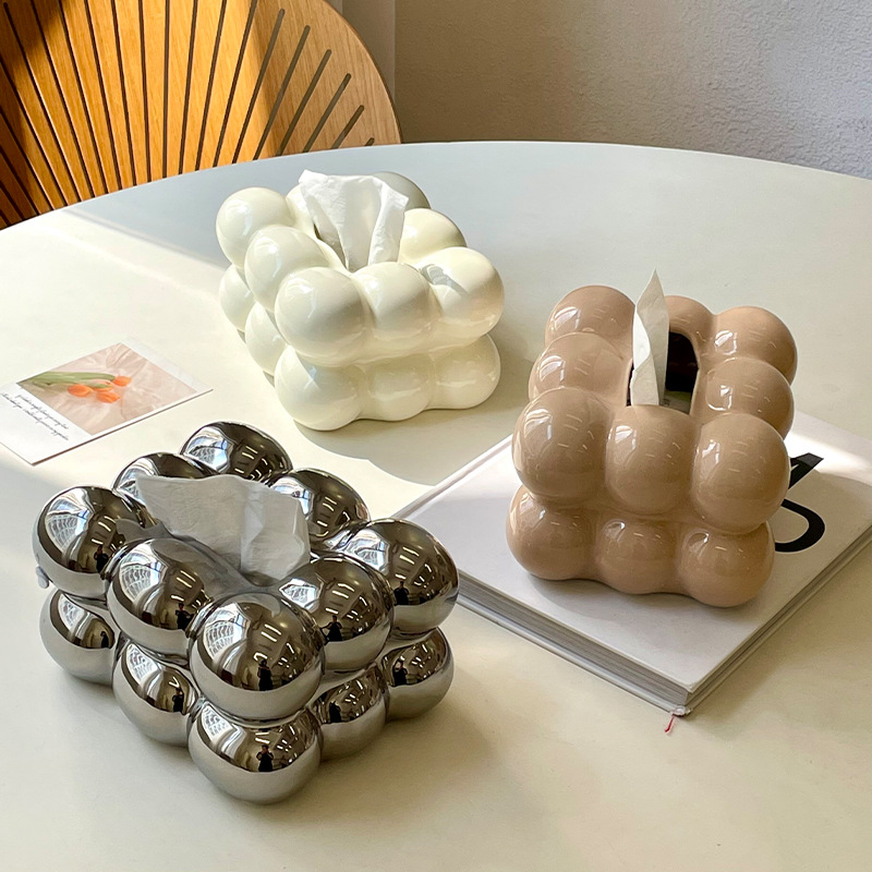 ライトラグジュアリーティッシュボックス セラミックティッシュ - Kitchen Gadgets Luxury のレビューと価格