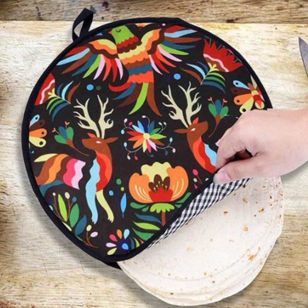 実用的な30cmトルティーヤウォーマーポーチ、耐熱性のある丸 - Pizza Stone Baking のレビューと価格