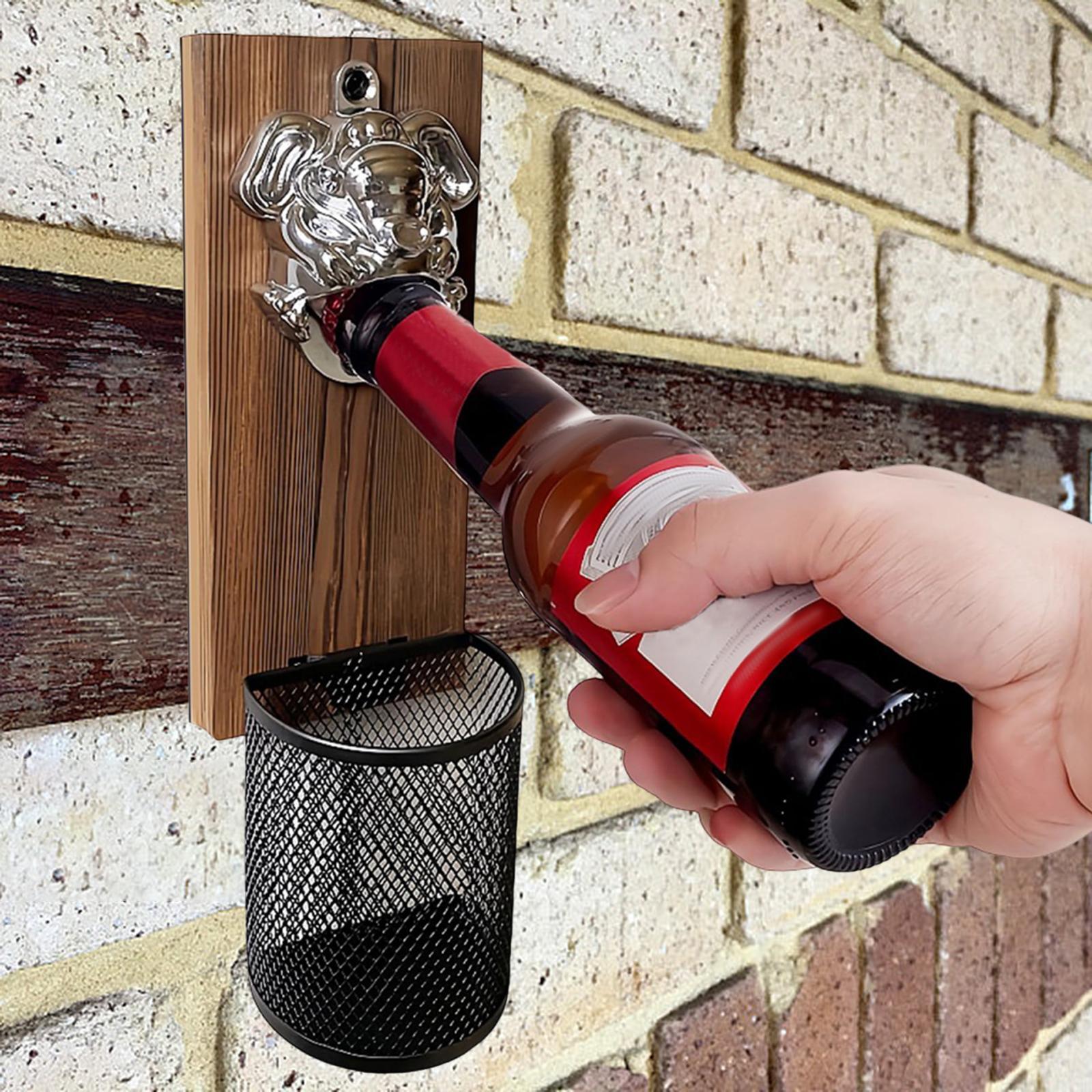 磁気ボトルオープナー キャップコレクター付き ホームデコレー - Kitchen Gadgets To Gift のレビューと価格