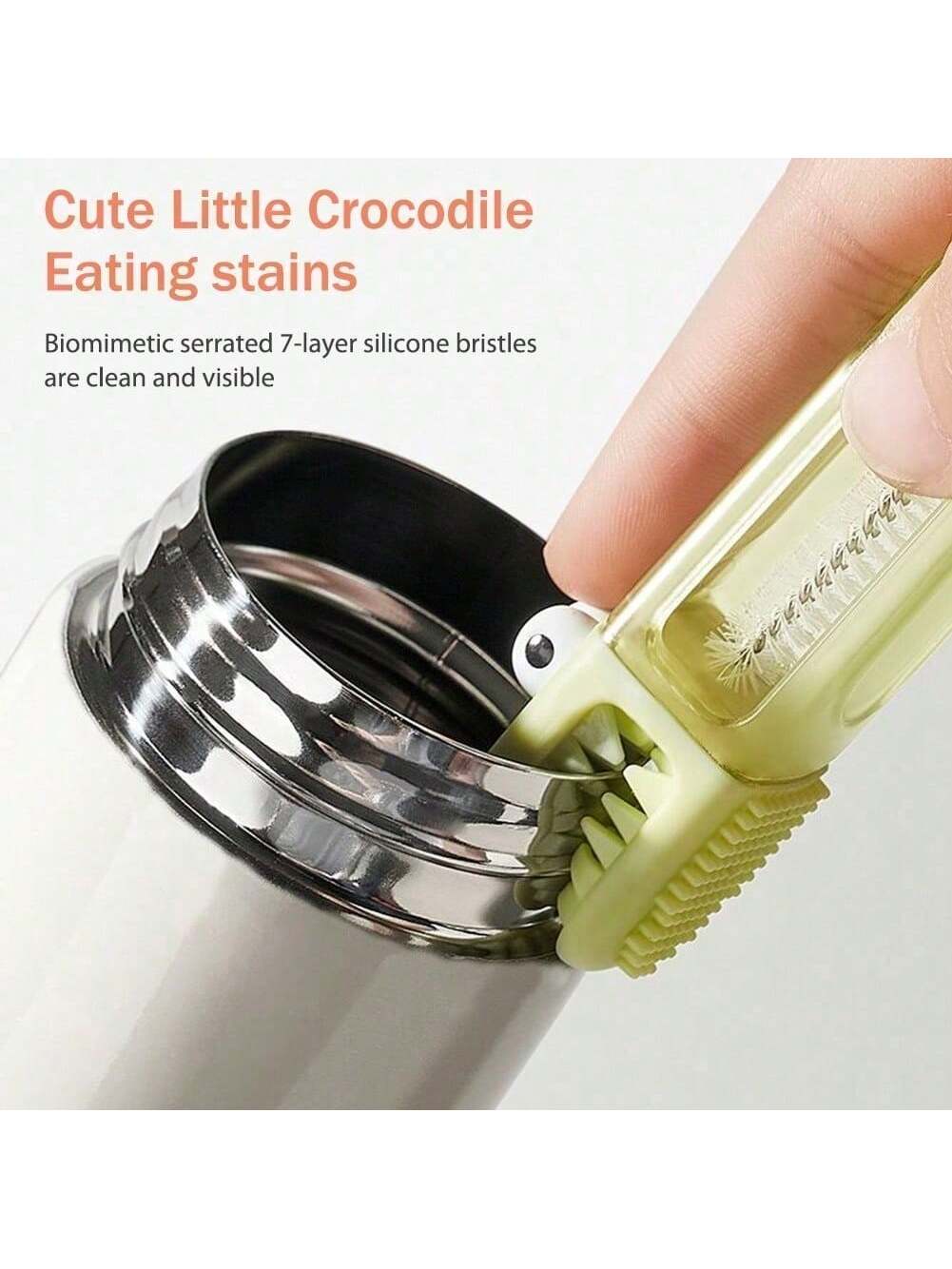 斬新なキッチン用品、ワニをテーマにした掃除ブラシ。 17x1 - Kitchen Gadgets Gift Ideas のレビューと価格