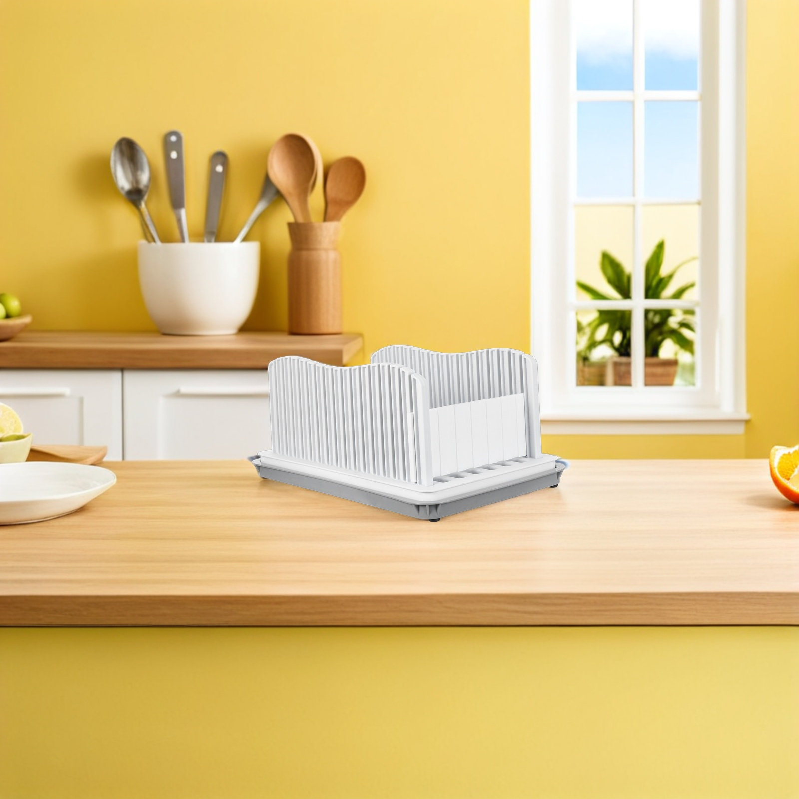 調節可能なトーストスライサー、プラスチック製パンカットガイド - Kitchen Gadgets Guide のレビューと価格